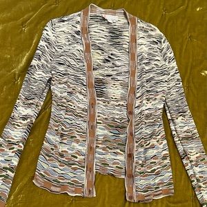 Vintage Missoni cardigan, lightly worn